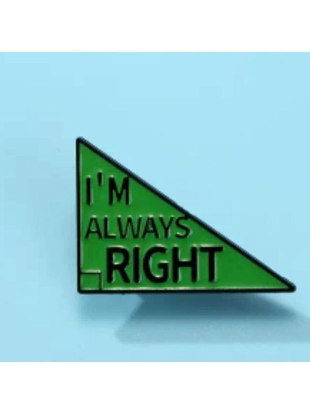 PIN- I'm Always Right Math Joke